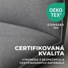 Pillows24 Polštář pro venkovní židle -120x50x8 cm / Tmavě Náhled obrázku produktu 7