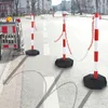 XINZI 4 ks PE zábran 82 cm - červeno-bílé výstražné barvy, Náhled obrázku produktu 10