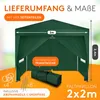 Kronenburg Faltpavillon 2x2m - Wasserfest, UV-Schutz 50+, 4 Produktbild-Vorschau 2