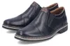 Rieker Herren-Slipper Schwarz-Kastanien-Braun, Produktbild-Vorschau 8