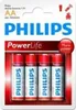 Philips Power Batterie alcaline LR6P4B/10, Pile jetable, Voir les images du produit 4