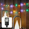 20-tlg. LED-Kugel-Lichterkette, bunte LEDs Produktbild-Vorschau 2
