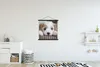 MuchoWow® Textilposter Nahaufnahme eines Cavachon-Welpen Produktbild-Vorschau 2