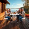 tectake® Bierzeltgarnitur Panja klappbar, wetterfest Produktbild-Vorschau 8