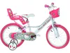 Hello Kitty 16palcová 27cm dívčí ráfková brzda bílá/růžová Náhled obrázku produktu 4
