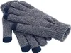 TouchScreen Smart Gloves / Handschuhe - Farbe: Heather Navy Produktbild-Vorschau 2