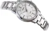 A close-up shot of a silver Casio watch with a white face, angled to show the bracelet and dial. Produktbild-Vorschau