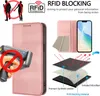A collage of images showcasing an RFID blocking phone case with various features and benefits. Anteprima dell’immagine prodotto
