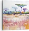 Bild auf Leinwand - Leinwandbild - Einteilig - Aquarell Produktbild-Vorschau 1