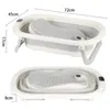 Baby Badewanne Set Faltbar mit Thermometer und Produktbild-Vorschau 7
