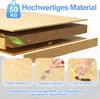 TWOLIIN Küchenwagen auf Rollen Küchenschrank mit Schubladen Produktbild-Vorschau 6