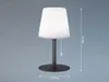 Outdoor Tischlampen 2er SET ohne Kabel mit Farbwechsel Produktbild-Vorschau 3