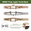 Solidchoice - Cinturino in pelle in stile boho per Apple Anteprima dell’immagine prodotto 4