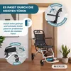 Mobiclinic Skladací transportný invalidný vozík s Náhľad obrázku produktu 7