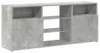 Mueble de televisión vidaXL con iluminación LED, color gris Vista previa de la imagen del producto 5