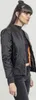 A woman is shown wearing a black bomber jacket. Produktbild-Vorschau