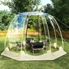 COSTWAY Pop Up Bubble Tent 265x265cm, namiot PVC dla 5-6 Podgląd zdjęcia produktu 2