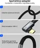 AdroitGoods Adaptér USB C na Aux - USB C na konektor pre Náhľad obrázku produktu 2