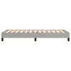 vidaXL Bedframe zonder matras, lichtgrijs, 100x200 cm, stof Productafbeelding-voorbeeld 5
