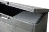 XL Auflagenbox Sitzbank 2 Personen Kunststoff  Anthrazit Produktbild-Vorschau 7