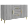 Sideboard Grau Sonoma 100x36x60 cm Holzwerkstoff , Kommoden Produktbild-Vorschau 2