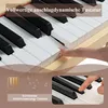 COSTWAY Pianino klawiszowe 88 klawiszy, pianino cyfrowe z Podgląd zdjęcia produktu 8