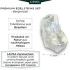 LAVISA Premium Heilsteine Edelsteine Set | Natürliche Produktbild-Vorschau 2