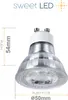 Sweet LED Aufbaustrahler gebürstet Aufbauspot GU10 7W Produktbild-Vorschau 3