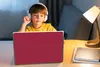 MuchoWow® Laptop Aufkleber Sticker Cover Rot - Einfarbig Produktbild-Vorschau 3