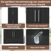 Merax szafka kuchenna z LED i 4 drzwiami, szafka bufetowa z Podgląd zdjęcia produktu 9