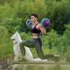 tiguar Power Gym Set činka so závažím, ergonomický dizajn, Náhľad obrázku produktu 8