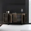 Príborník 4 dvierka s policami B160 cm - LUXE Náhľad obrázku produktu 5