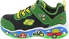 A single child's sneaker with a farm theme, shown from the side. Voir les images du produit