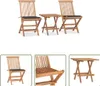 The Living Store 3-tlg. Garten-Essgruppe mit Kissen Produktbild-Vorschau 1