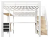 Flieks Etagenbett 140x200cm mit Led, Hochbett Jugendbett Produktbild-Vorschau 9