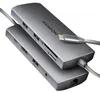 AXAGON Axagon HMC-8HLSA Laptop-Dock/Port-Replikator Produktbild-Vorschau 1
