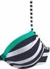 KangaROOS Push-Up-Bikini-Top Anita schwarz-weiß Größe 42 Produktbild-Vorschau 5