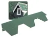 DAPRONA 20x Bitumen Dachschindeln Hexagonal Grün 1 m x 32 Produktbild-Vorschau 1