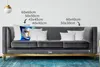 MuchoWow® Zierkissen Sofakissen Wohnzimmer Dekokissen 50x50 Produktbild-Vorschau 3