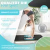KESSER® Gymnastikmatte mit Tragegurt rutschfest TPE Produktbild-Vorschau 3