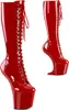 CRAZE-2023 Damen Boots von Pleaser, Rot  , EU 38, US 8 Produktbild-Vorschau 1