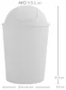 MSV - AKO Abfalleimer mit Klappdeckel - 5,5 l Produktbild-Vorschau 2