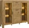 Highboard mit 3 Türen Eiche teilmassiv Andria Produktbild-Vorschau 3