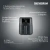 Friteuse sans huile 4l 1300w noir - Severin - 2461 - Voir les images du produit 4