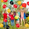 100 Stück Gelb Rot Schwarz Luftballons 10 Zoll Deutschland Produktbild-Vorschau 5