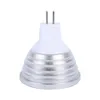 A single MR16 RGB LED light bulb is shown against a white background. Voir les images du produit