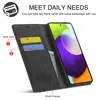 Galaxy A52 Hülle, Standfunktion Kartenfach Wallet Leder Produktbild-Vorschau 4