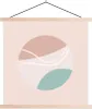 MuchoWow® Textilposter Sommer - Tennisball - Pastell 60x60 Produktbild-Vorschau 1