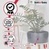 KOTARBAU® Sadzarka ceramiczna okrągła kobaltowo-niebieska Podgląd zdjęcia produktu 4