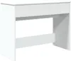 Schminktisch mit Spiegel Weiß 100x45x76 cm Produktbild-Vorschau 1